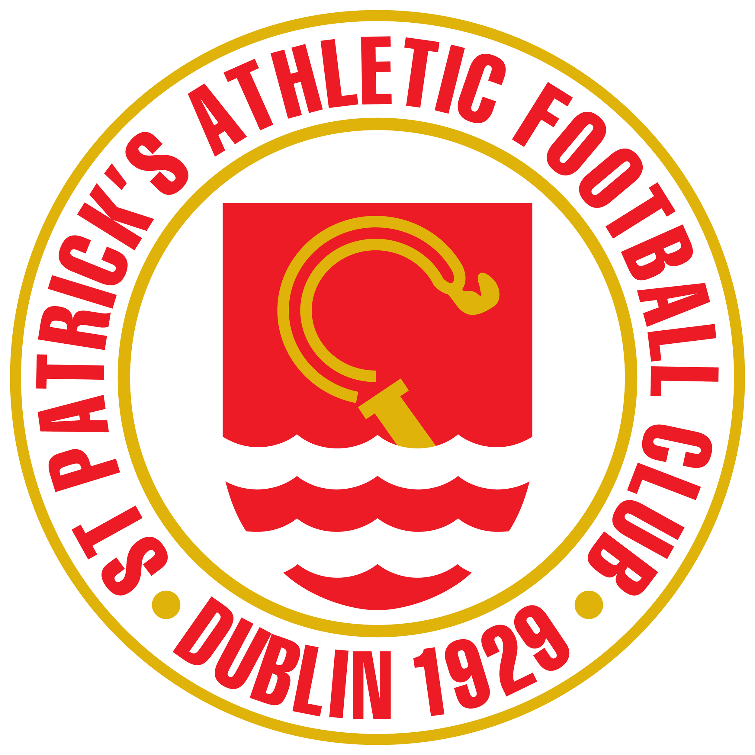 St логотип. Эмблема ФК Дублин. Saint Patrick Athletic.